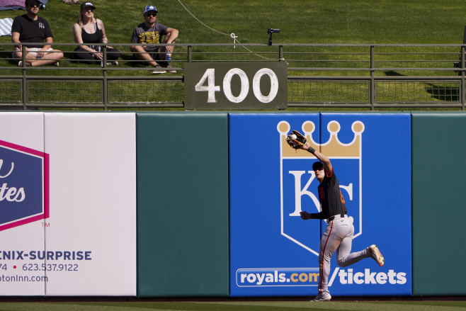 Giants Rangers Spring Baseball