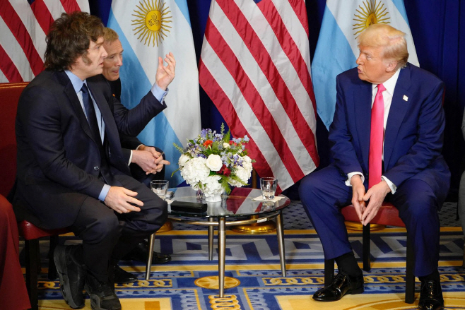 US-ARGENTINA-CPAC-TRUMP-MILEI <YONHAP NO-4879> (AFP)