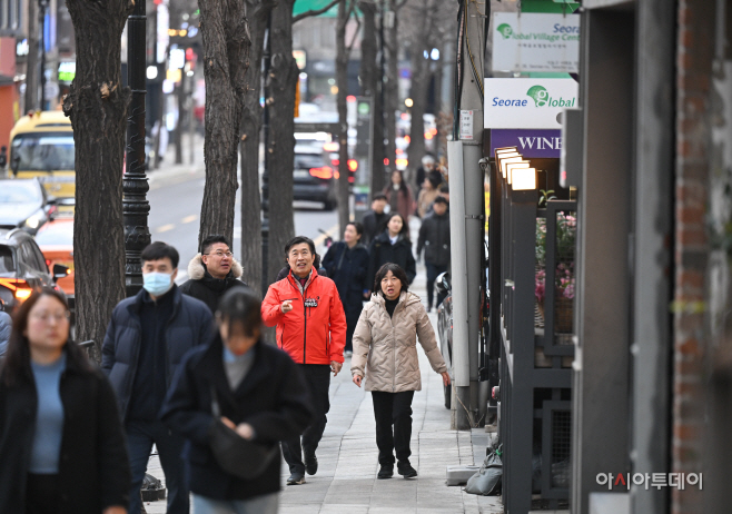 전성수 서초구청장 동네 한 바퀴