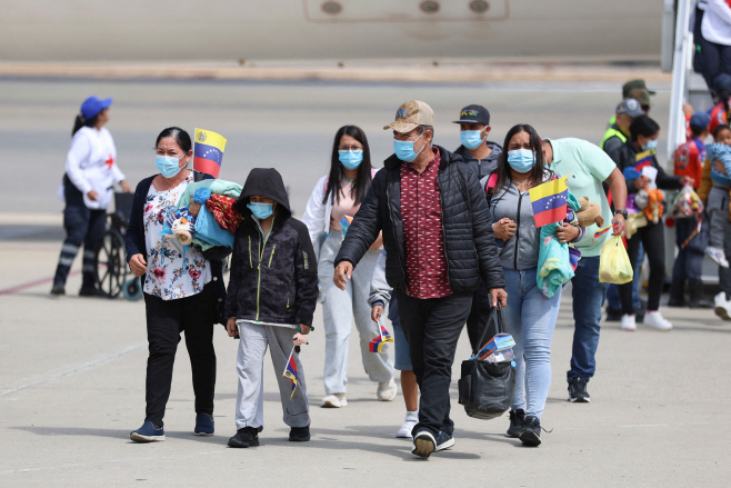 VENEZUELA-US-MIGRATION <YONHAP NO-0396> (AFP)