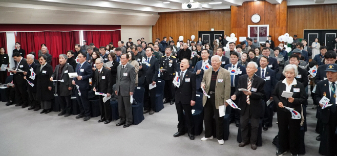 나주시, 제106주년 3.1절 기념식 3.1절 노래 제창 (4)