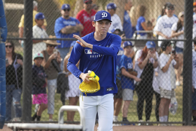 Dodgers Spring Baseball <YONHAP NO-3371> (AP)