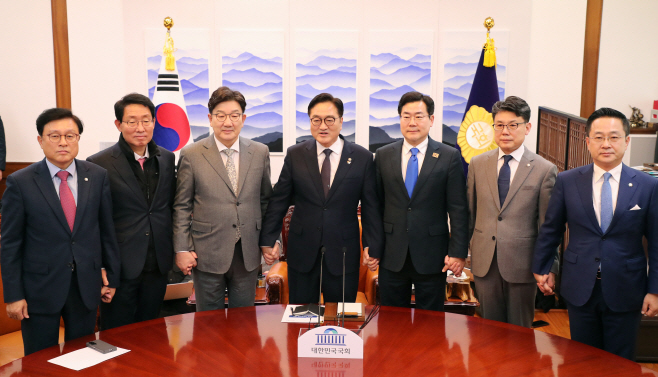여야 국정협의회<YONHAP NO-4929>