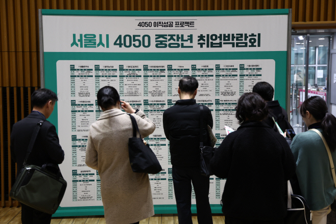 2025 서울시 4050 중장년 취업박람회