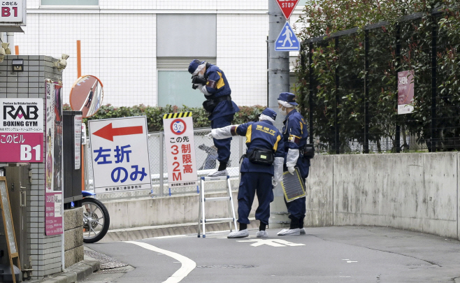 Japan Stabbing <YONHAP NO-3734> (AP)