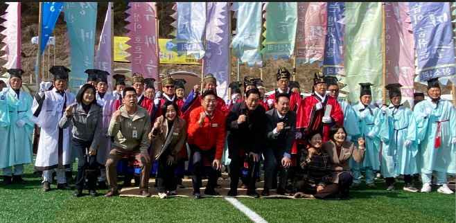 산신제 단체사진