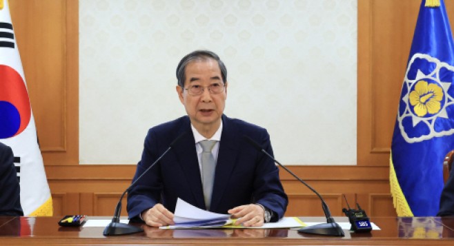 한덕수 대통령 권한대행, 국무위원 간담회 발언