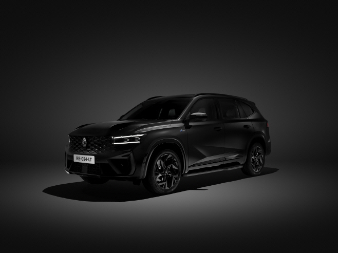 르노 그랑 콜레오스 에스프리 알핀 누아르(esprit Alpine noir)_정측면