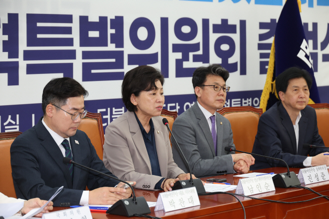발언하는 남인순 위원장<YONHAP NO-4897>