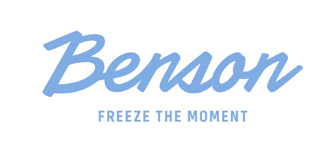 [갤러리아] 프리미엄 아이스크림 브랜드 벤슨(Benson) 로고