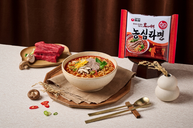 농심 농심라면 연출 이미지