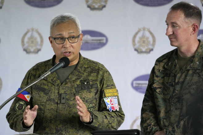 Philippines US Military <YONHAP NO-4414> (AP)