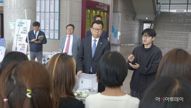 선문대 미얀마 유학생 돕기 모금