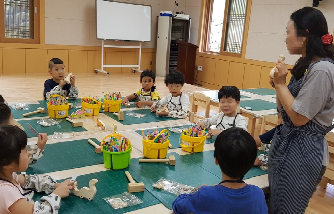 광양목재문화체험장, 체험 사진