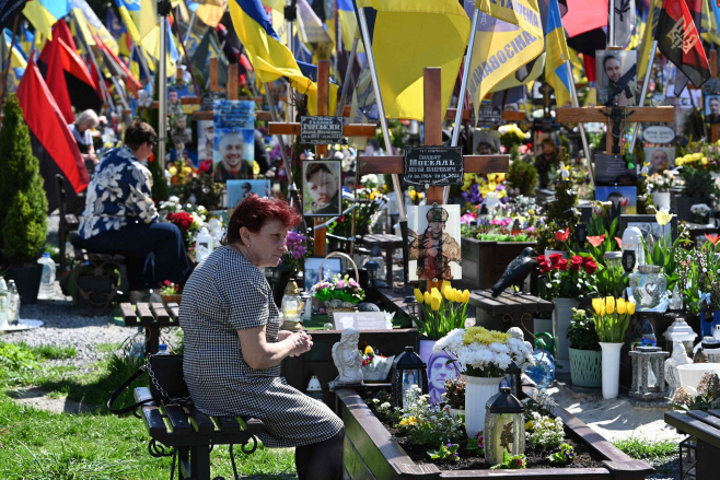 UKRAINE-RUSSIA-CONFLICT-WAR-RELIGION-EASTER