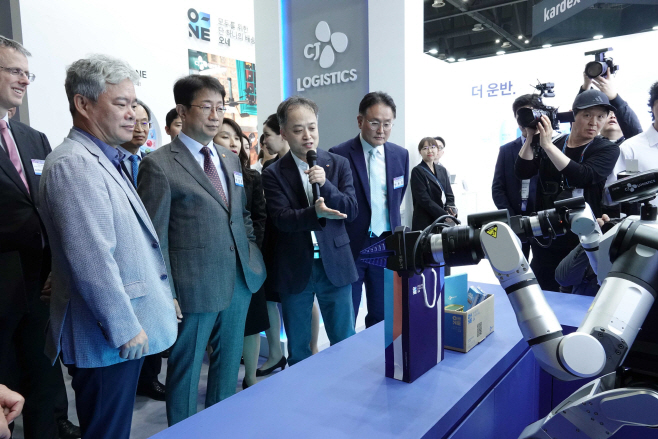 [사진2] CJ대한통운 2025 국제물류산업대전 참가