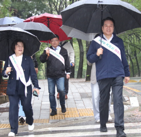 최대호안양시장_도보출근