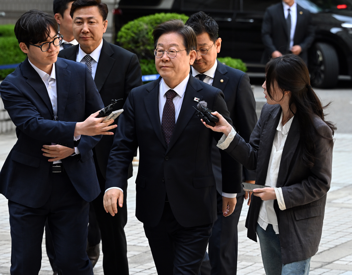 [포토] 이재명, 공판 출석