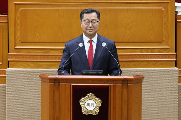 [사진자료] 김정중 의원 제302회 5분발언