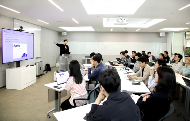 GS칼텍스가 30일 서울 강남구 GS타워에서 Tech 교류회를 진행했다