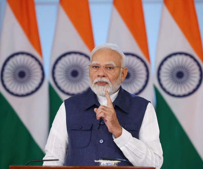 INDIA-POLITICS/MODI <YONHAP NO-4960> (via REUTERS)