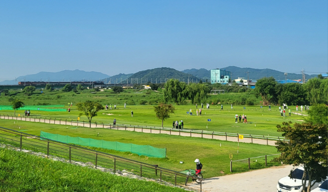 예산군, 무한천 파크골프장·그라운드골프장 5월 2일 재개장