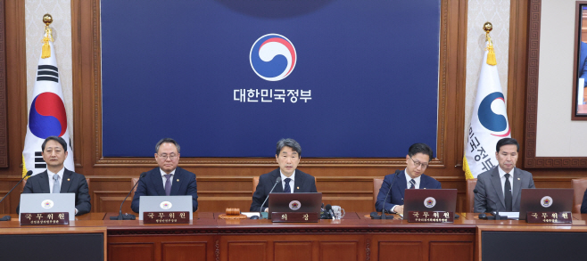 이주호 권한대행 주재 임시 국무회의
