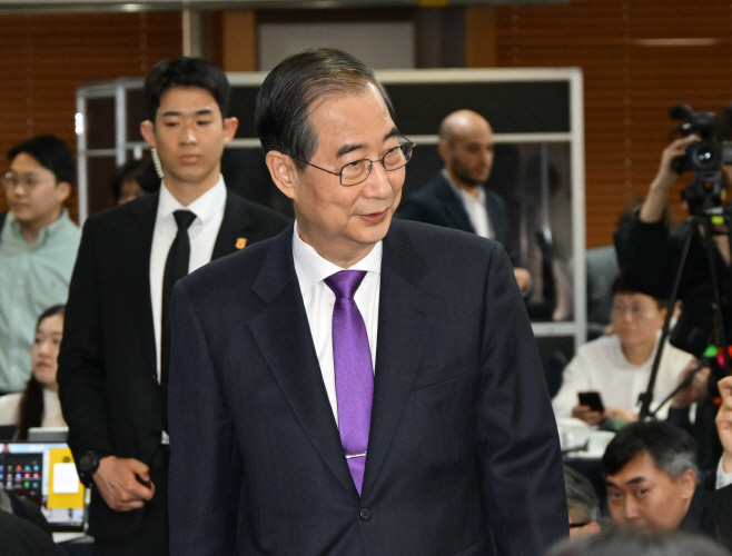 한덕수, 외신기자클럽 초청 기자간담회
