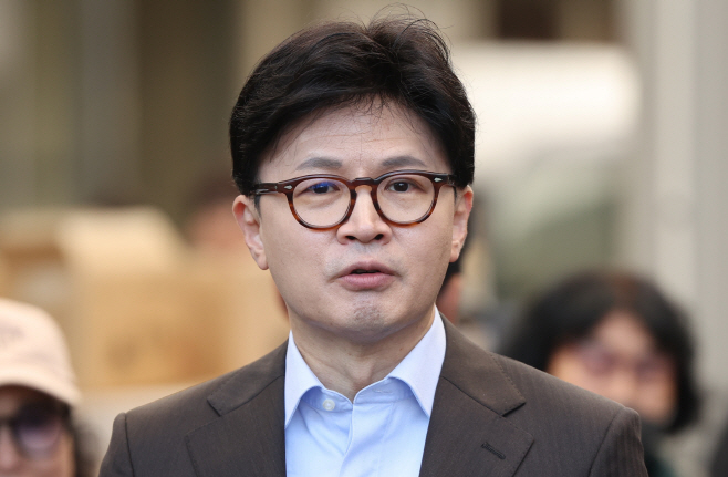 PK 찾은 한동훈<YONHAP NO-5593>