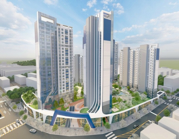 전북 전주 오성대우아파트 재건축 사업 조감도