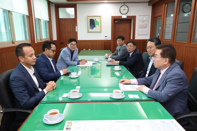 주한 인도네시아 투자진흥센터 초청 현장 시찰