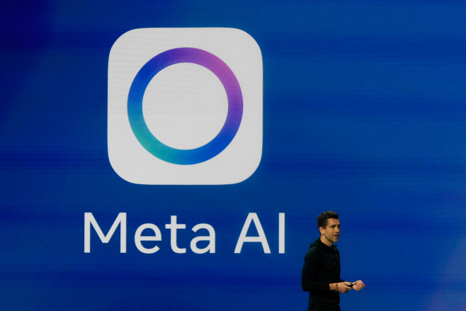 Meta LlamaCon <YONHAP NO-2198> (AP)
