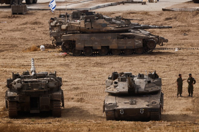 ISRAEL-PALESTINIANS/GAZA <YONHAP NO-1187> (REUTERS)