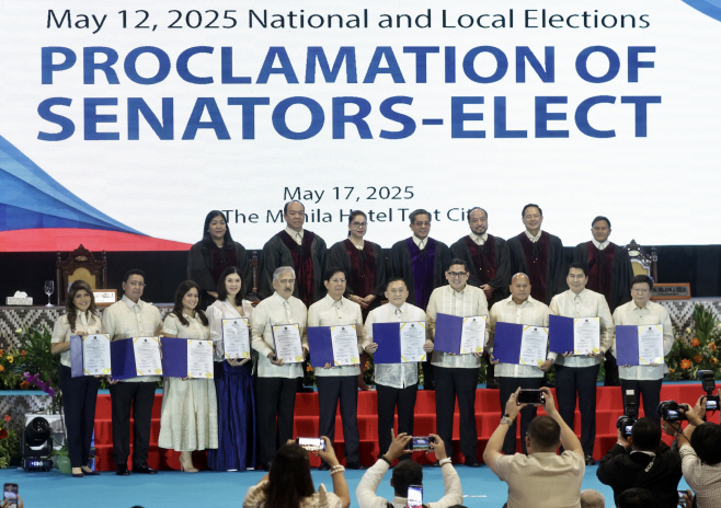 PHILIPPINES ELECTIONS <YONHAP NO-5662> (EPA)