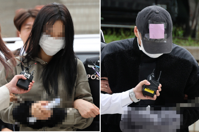 손흥민에 '임신 협박' 남녀 구속심사