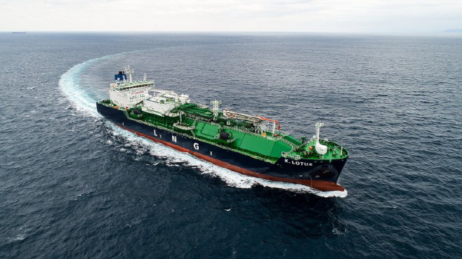 HD한국조선해양 LNG 벙커링선