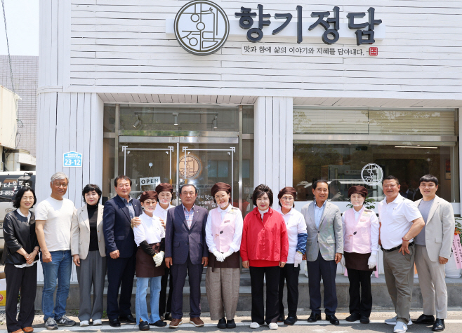 경산시의회, 노인일자리 공동체사업단 향기정담 방문 사진