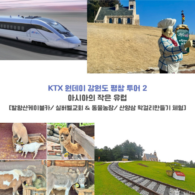 사본 -[코레일관광개발] KTX 원데이 평창 아시아의 작은 유럽 홍보 이미지