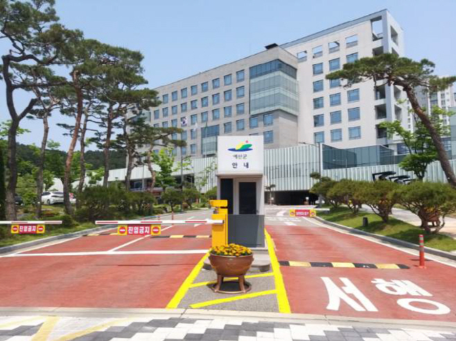예산군, 군청사 주차관제통합시스템 설비 개선으로 방문객 편의