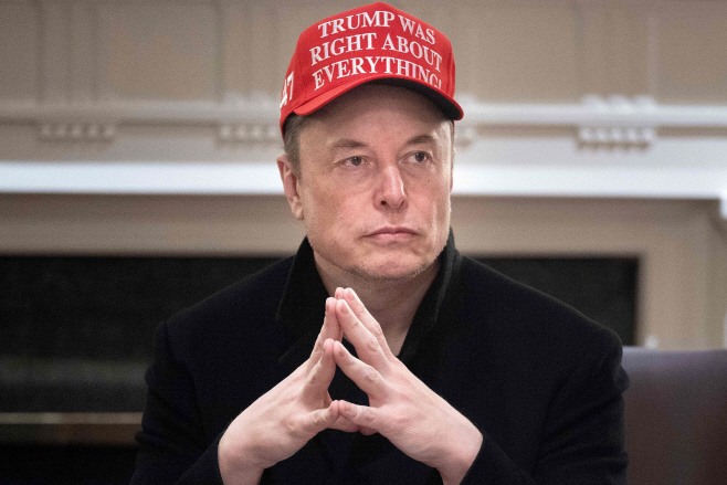 FILES-US-POLITICS-TRUMP-100DAYS-MUSK <YONHAP NO-1091> (AFP)