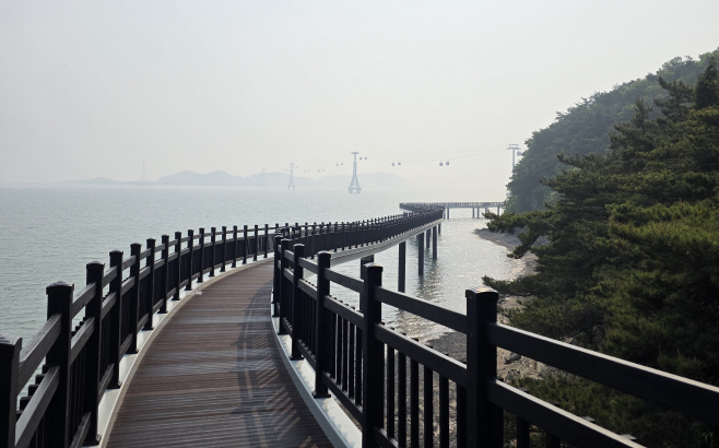 전곡항 층상응회암 해상관찰로