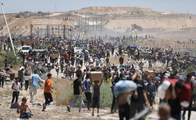 GAZA-ISRAEL- WAR <YONHAP NO-0195> (UPI)