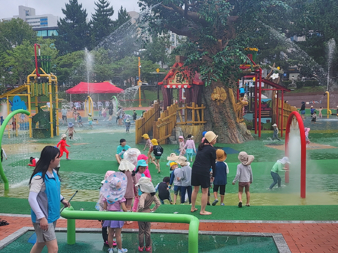 도시공원 물놀이 시설 성산공원