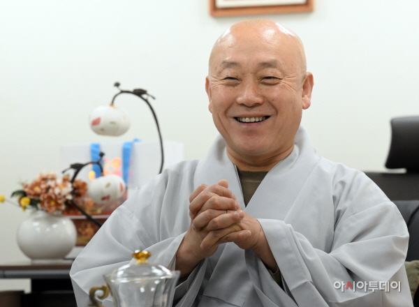 한국불교문화사업단 단장 만당스님