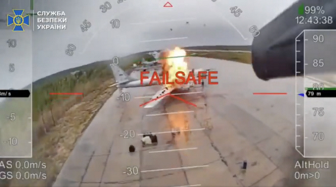 UKRAINE RUSSIA DRONE ATTACK