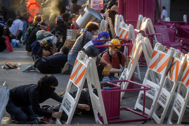 USA-MIGRATION/PROTEST-LOS ANGELES