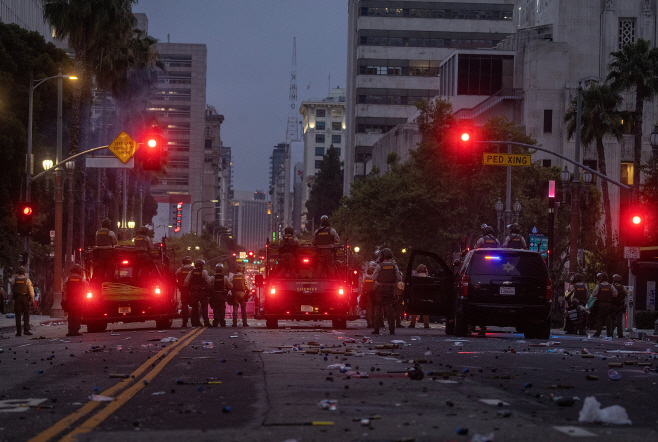 USA-MIGRATION/PROTEST-LOS ANGELES