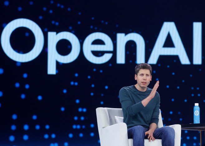 US-OPEN-AI-CEO-SPEAKS... <YONHAP NO-2494> (Getty Images via AFP)