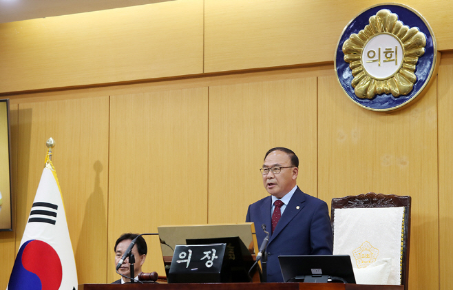 서산시의회, 제306회 제1차 정례회 개회...18개 안건심의