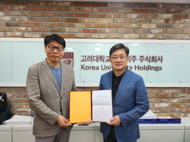 노크랩 고려대 기술지주와 업무 협약